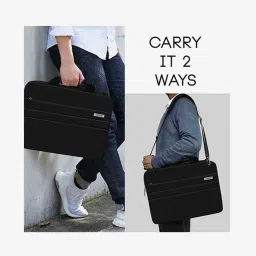 Gripp Lecon Ultra Slim Design With Anti Scratch 13.3 Inch Sleeve For Macbook (Black) image 5