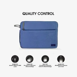 Gripp Cello Laptop Sleeve Case With Slim & Ultra Design For Macbook 13.3 Inch (Blue) image 5