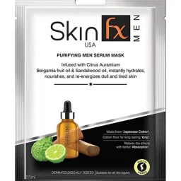 Skin Fx Purifying Men Serum Mask Combo - Pack of 6 image 3