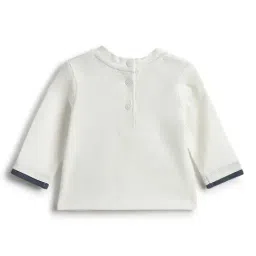 Chicco Boys Medium Blue Cotton Regular Fit Applique Clothing Set image 2