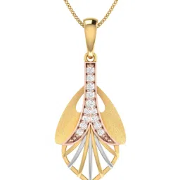 PC Jeweller Cowen 22 kt Gold Pendant without Chain image 1