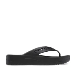 Crocs Women's Baya Black Flip Flops image 1
