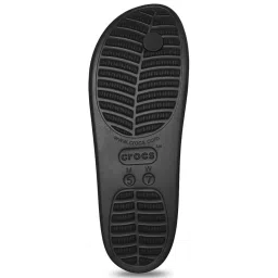 Crocs Women's Baya Black Flip Flops image 5