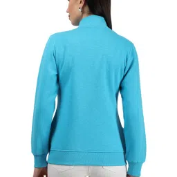 Monte Carlo Blue Textured Sweatshirt image 2