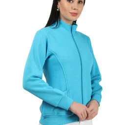 Monte Carlo Blue Textured Sweatshirt image 3