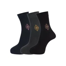 Dollar Multicolor Full Length Socks (Pack of 3) image 1