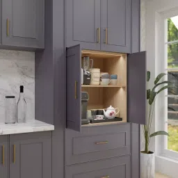 Ebco Cabinet Pocket Door Slide Zinc White Finish, Size 300 mm, CPDS30-I-35 (Set of 2) image 3