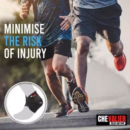 Chevalier Large Size Ankle Support Neo Compression Brace CHE-ASAB-L-Black-101 image 2