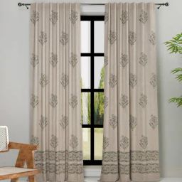 Fabindia Home Multicolor Cotton 7 ft Door Curtain-picture-13