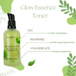 Ecoberry Cica Niacinamide Glow Essence with Hyaluronic Acid image 2