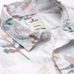 WROGN Floral Printed Opaque Casual Shirt image 4