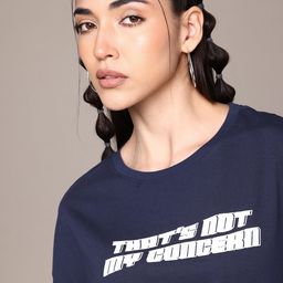 The Roadster Lifestyle Co. Printed Pure Cotton Boxy T-shirt-picture-11