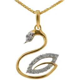 Joyalukkas 18 kt Gold & Diamond Pendant with Chain-picture-40
