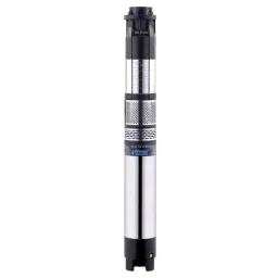 Silver 7.5 HP Three Phase 8 Stage V6 Water Filled Borewell Submersible Pump Set, SS100-7508-picture-26
