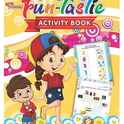 jr diamond Fun Tastic Activity Book Paperback- English-picture-21