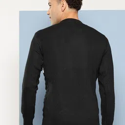 Aarika Self Design Striped Woollen Pullover image 3