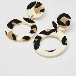 VMA PLAY FASHION Brass-Plated Circular Drop Earrings-picture-24