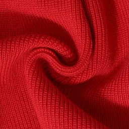 Kookie Kids Full Sleeves Winter Frock -Red image 3