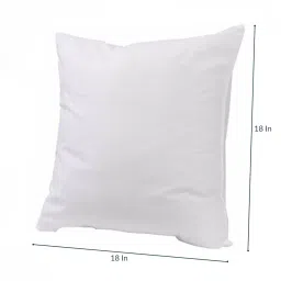 home attire Cotton Filled Cotton 18 x 18 Inch Cushion Inserts (Set of 4) image 3