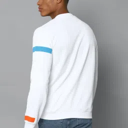 Allen Solly Jeans White Regular Fit Printed Sweatshirt image 2