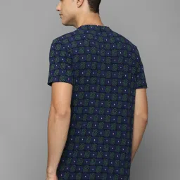 Allen Solly Jeans Blue Cotton Regular Fit Printed T-Shirt image 2