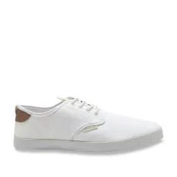 Woodland Men's White Casual Sneakers image 2