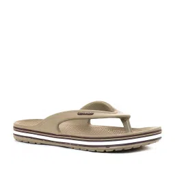 khadim Pro by Khadims Men's Taupe Flip Flops image 2