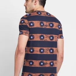 Being Human Navy Regular Fit Printed T-Shirt image 2