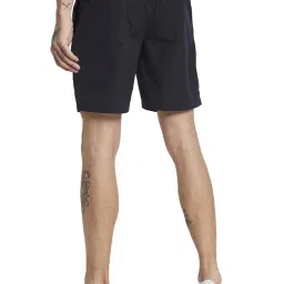 Octave Navy Cotton Regular Fit Shorts image 2