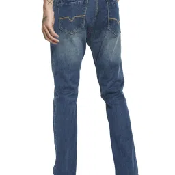 Octave Blue Cotton Regular Fit Jeans image 2