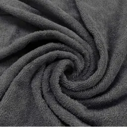 Welspun Anti Bacterial Grey Cotton 380 GSM Bath Towel image 4