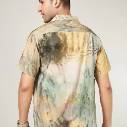 People By Pantaloons Multi Slim Fit Printed Shirt image 2