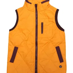 Allen Solly Junior Yellow Quilted Jacket image 1