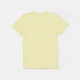 Fame Forever by Lifestyle Kids Cream Cotton Printed Tee image 2