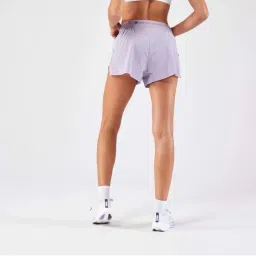 Kiprun by Decathlon Purple Plain Shorts image 2