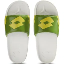 Lotto Men's Enduro Green & Beige Slides-image-38