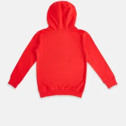 Pantaloons Junior Red Printed Full Sleeves Sweatshirt image 2