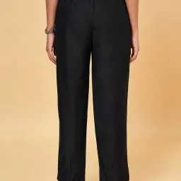 Rangmanch by Pantaloons Black Regular Fit Pants image 2