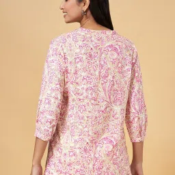 Akkriti by Pantaloons Pink Printed Tunic image 2