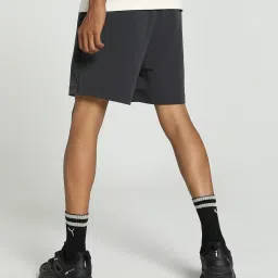 puma PumaTECH Black Regular Fit Sports Shorts image 2