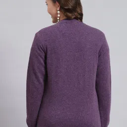 Monte Carlo Purple Textured Sweater image 2