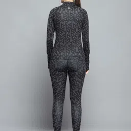 Rock.it Black Regular Fit Printed Tracksuits image 2