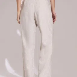 Globus Beige Plain Trousers image 2