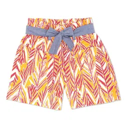 United Colors of Benetton Kids Multicolor Printed Shorts image 1
