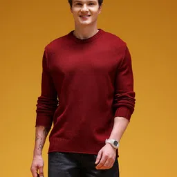 HERE&NOW Raw Edges Textured Pullover image 4