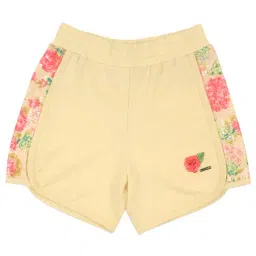 Cutecumber Kids Cream Embellished Shorts-image-78