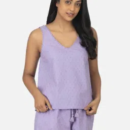 The Calm Collective Lavender Ivy Shorts Set-picture-25
