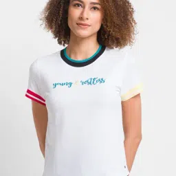 Spykar White Regular Fit Top-picture-35