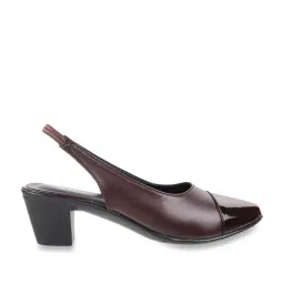 Metro Women's Brown Back Strap Sandals-image-91