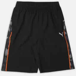 Puma Kids VK B Black Printed Shorts-image-15
